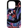 Marvel Spider-Man nella città di Spider-Verse Miles Morales Custodia per iPhone 15 Pro