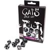 Q WORKSHOP Set di dadi moderni per gatti