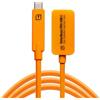 Tether Tools TetherBoost Pro USB-C Core Controller Extension Cable - Prolunga per cavo USB-C (arancione)