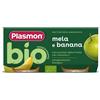 PLASMON OMO PL.Banana/Mela Bio 2x 80g