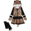 amscan 9908460 - Costume per bambini con motivo leopardato a pois per bambini dai 10 ai 12 anni, unisex, multicolore