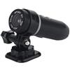 Diyeeni Fotocamera per Casco Moto, Action Camera Sportiva 960P, Videocamera DV Dash Cam Impermeabile per Moto, con Supporto per Impugnatura, Grandangolo 170°, Registrazione in Loop,
