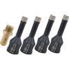 NBB Punta a tazza diamantata con M14, per foratura professionale a secco o ad umido su porcellana dura, ceramica, piastrelle, granito, marmo, veloce, durevole, per smerigliatrice angolare (4, 10mm)