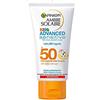 Garnier Ambre Solaire Crema Solare Bambini Advanced Sensitive, Latte Protettivo, Protezione Alta IP50, senza Parabeni e Coloranti, 150 ml