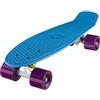 Ridge Skateboards Ridge Mini Cruiser Skate Skateboard retro 22 completo, fatto in l'UE, cuscinetti ABEC 7, alta qualità formula segreta di plastica