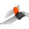 WOKIN Chiave a brugola Torx cromata (set da 9 pezzi, arancione/argento)