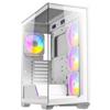 Antec C3 White ARGB Case Midi Tower No-Power ATX/mATX/ITX