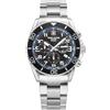 Swiss Alpine Military Orologio da uomo cronografo analogico al quarzo 7029.9135SAM in acciaio inox, Classico