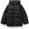 United Colors of Benetton Giaccone 2wu0cn02j, Giacca Bambine e ragazze, Nero 100, XL