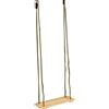 Small Foot Legler , Altalena in legno per interni ed esterni, fino a 100 kg, dai 3 anni in poi, Colore Marrone, 2020147