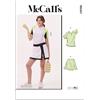 McCall's MCCALLS M8481Y5 - Cartamodello per top e gonne da donna, Y5 (18-20-22-24-26)