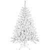 SOLAGUA NAVIDAD Albero di Natale Artificiale Abete Artificiale di Alta qualità con Supporto Incluso 120-240cm (Bianco, 210cm 668Tips)