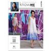 KNOW ME Handmade Millennial H5 - Cartamodello per abito da donna, reversibile, in due lunghezze, taglie 38-42-46, ME2076H5