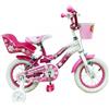 SCHIANO Cicli Bicicletta 12 Butterfly 01V. Bianco/Rosa