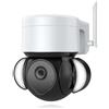 Tuya Telecamera di Sicurezza Smart WiFi PTZ Floodlight 3.0MP