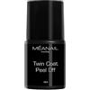 MEANAIL - Twin Coat Peel Off semipermanente - Base e Top Coat Peel Off 2 in 1 per Smalto Semipermanente e Gel UV - 10 Ml - Norme CE Europee - Vegan & Cruelty Free