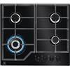 Electrolux EGM6343YAK Nero Da incasso 59 cm Gas 4 Fornello(i)