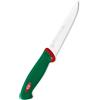 Sanelli Premana Professional Coltello Disosso Emilia, Acciaio Inossidabile, Verde/Rosso, 29.0x3.0x4.0 cm