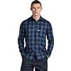 G-STAR Bristum 2.0 Slim Shirt, Multicolore (Ash Blue Toby Check D23553-d748-h522), M