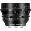 7Artisans Obiettivo Cine ultra grandangolare APS-C T2.9 da 12 mm, con grande apertura, messa a fuoco fissa manuale, lente cinematografica a bassa distorsione, compatibile con Sigma FP, Panasonic S1