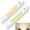 PJLJC R7S LED 78mm 15W Dimmerabile Lampadina,15W LED R7S Equivalenti a 150W Lampada Alogena, Lampadine Bianco Naturale 4500K,1500LM Nessun Sfarfallio,Illuminazione Fascio 360°,2 pcs