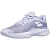 Babolat 2 AC Women, Scarpe da Tennis Donna Jet Tere All Court, Mano, Ammortizzazione, Tecnologia Attiva Flessione, Suola Traspirante Ortholite, Marca francese, Xenon Blue/White, Taglia EU 36.5, Bianco