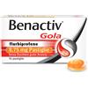 RECKITT BENCKISER Benactiv Gola Pastiglie Senza Zucchero Gusto Arancia Flurbiprofene 16 Pastiglie