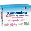 BRACCO DIV.FARMACEUTICA Xamamina Bambini 25mg Dimenidrato Antiemetico 6 Capsule Molli