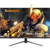 XGaming Monitor Gaming 27 Pollici,165Hz,2k QHD 2560x1440, 99% sRGB,HDR10, 1MS,PC Monitor 144Hz, VA Panel,FreeSync Compatible,Low Blue Light Eye Care,HDMI(2.0),DP(1.4,) VESA