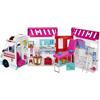 Barbie - Playset Ambulanza, veicolo di primo soccorso con luci, suoni e 20+ accessori, giocattolo per bambini, 3+ anni, HKT79