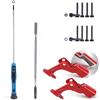 WYWY.Wide 2 pezzi V11 V10 interruttori rinforzati, pezzi di ricambio in metallo trigger riparazione pulsante per Dyson SV12 SV14 aspirapolvere accessori con strumenti di riparazione