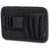 M-Tac Pannello modulare per chiavi e organizer EDC in Cordura 1000D compatibile con zaini MOLLE, fissaggio in velcro, multifunzione Tactical Gear Insert per attrezzi, nero
