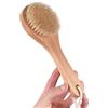 VOANZO Spazzola per il corpo Scrubber posteriore Manico lungo Bagno Doccia Spazzola setole naturali Pelle secca Esfoliante Spazzola per cellulite
