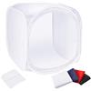 NEEWER 24x24 pollici/60x60 cm Foto Studio Shooting Tent Luce Cube Diffusion | Softbox Kit con 4 Colors Backdrops, (Rosso Dark Blu Nero Bianco) per Fotografia