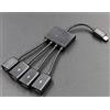KingGo Hub OTG micro USB con funzione di ricarica interruttore