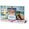 National Railway Museum SW12711P Norfolk-Stampa su Legno 40 x 59 cm (per Happy Holidays by John Bee), Multicolore, 40 x 59 x 1,2 cm