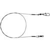 Petri's Catch 2016 PetrisCatch - Set di 5 scomparti in titanio con moschettone per luccio, 40 cm, 12 kg, 0,33 mm, 1 x 1