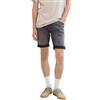 TOM TAILOR Denim 1041430 Bermuda Jeans Shorts, 10219 - Used Mid Stone Grey Denim, XL Uomo