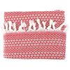 Tuiste - Coperta in cotone, adatta come copriletto e copridivano, reversibile (rosso, 250 x 265 cm)