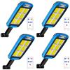 Voltix Mini lampione solare led esterno 240COB, Luci esterno energia solare,Lampada da parete con sensore di movimento Luce di impermeabile Azzuro (4)