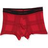 Calvin Klein Jeans Calvin Klein TRUNK Boxer, Uomo, Rosso (Textured Plaid/Exact), M