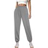 Demegimi Pantaloni Sportivi Donna a Vita Alta Pantaloni della Tuta Donna in Cotone con Tasche Pantaloni Jogger Leggeri per Jogging Fitness Sport Yoga