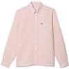 Lacoste-Men S L/S Woven SHIRT-CH5692-00, Rosa Chiaro, L/XL - 43