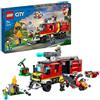 LEGO 60374 City Fire Command Unit Set, Rescue Fire Engine Toy, Ultramodern Truck