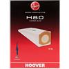 Hoover H80 Sacchetti per Aspirapolvere, Originali, in Carta, Antiodore, Extra Capienti, compatibili con aspirapolvere Syrene, 5 Pezzi