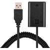 Andoer Adattatore batteria USB NP-FW50 compatible with Sony A7 A7II A7R A7S A7RII A7SII A6000 A5000 A3000 NEX5 NEX3