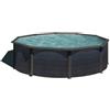 GRE Piscina fuori terra tubolare GRE KIT460GF Ø 4.6 m H 1.2 m