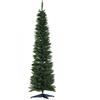 HOMCOM Albero di Natale Artificiale Slim 180cm con 390 Rami Supporto in Metallo|Aosom