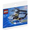 LEGO City: Polizia Elicottero Set 30014 (Insaccato)