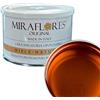 MIRAFLORES ORIGINAL Cera Depilatoria Professionale - Ceretta Liposolubile in Barattolo da 400 ml - Anallergica e Non Irrita la Pelle (Miele Naturale)